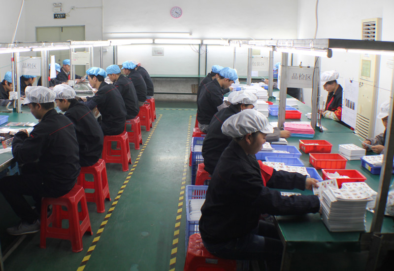 Dongguan Color Wind Plastic Product.LTD línea de producción de fábrica